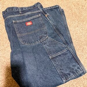 Dickies Men's Dark Blue Relaxed Jeans